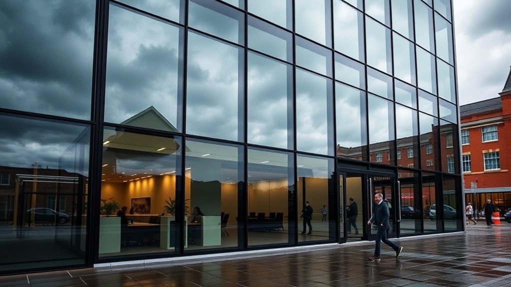 Commercial Glazing Harmans Water