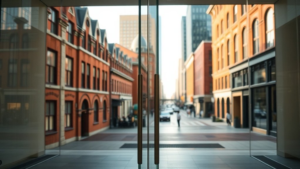 Glass Doors Crown Wood