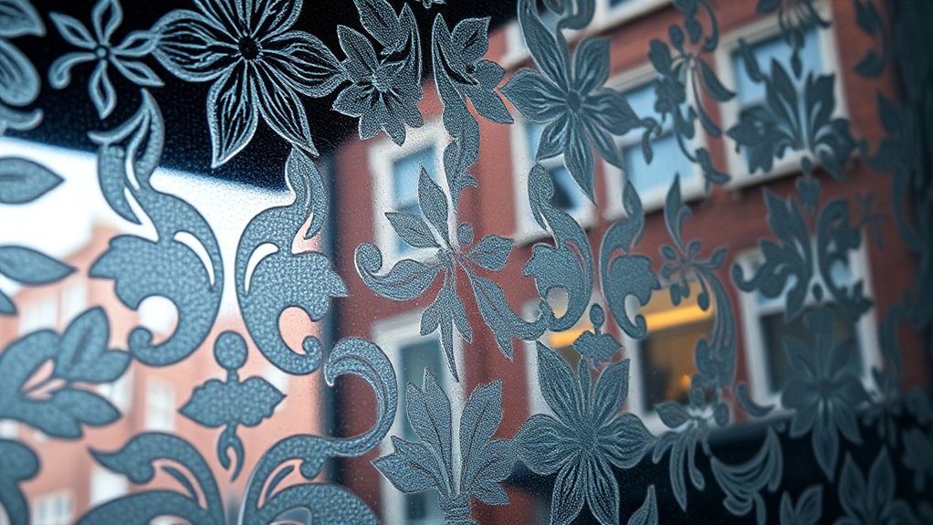 Patterned Decorative Glass Bracknell